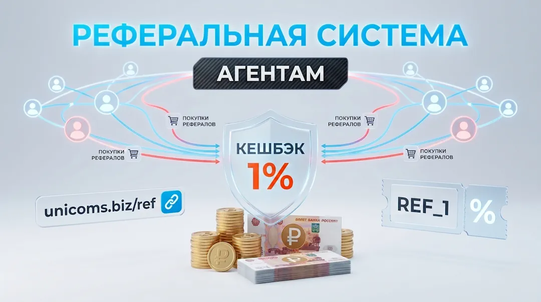 Партнерская программа ЮНИКОМС: Подробное руководство для агентов по заработку 1% с каждой покупки