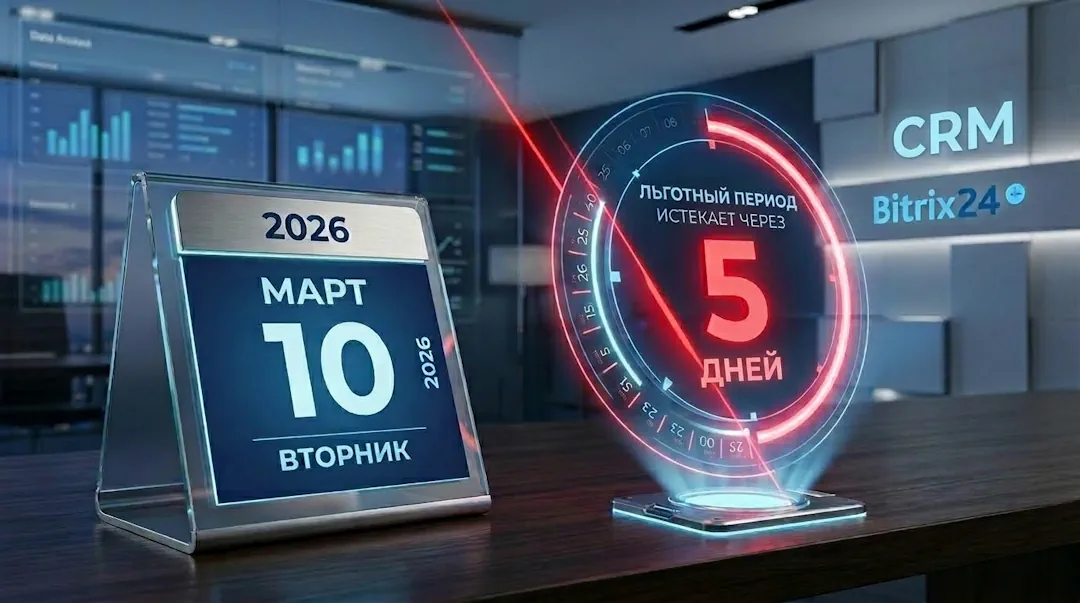 Важное изменение в Битрикс24: Сокращение грейс-периода до 5 дней