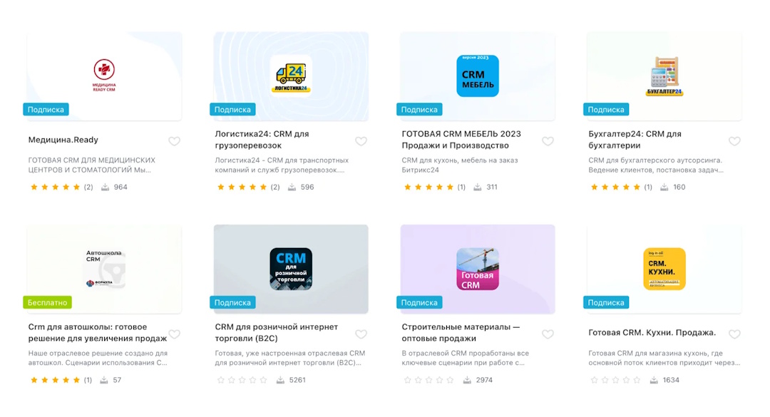 Отраслевые CRM