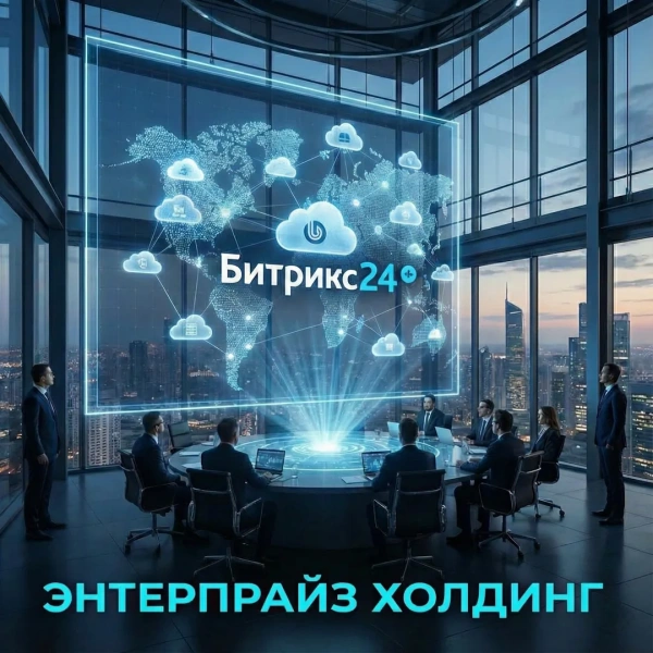 Программа для ЭВМ "1С-Битрикс24". Лицензия "Энтерпрайз. Холдинг-6000" (облако, 12 мес.)